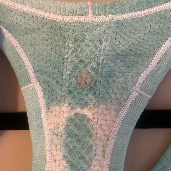 Lululemon Swiftly Tech Racerback Tank Top Heathered Tranquil Blue - Picture 5 of 6